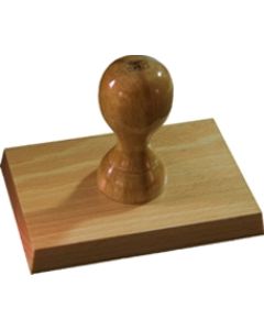 Holzstempel 160 mm 2 Zeilen