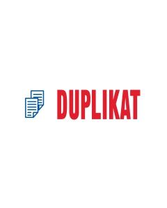 Lagertext "Duplikat"