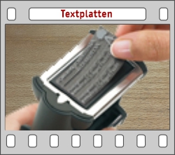 Zu den Textplatten für Professional